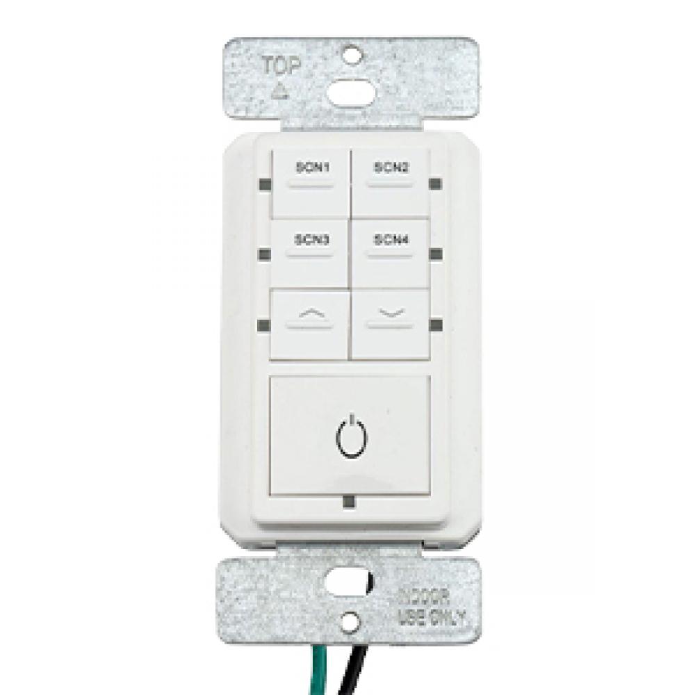 7-Key Bluetooth Line Voltage Wall Switch 120-277V AC Genio