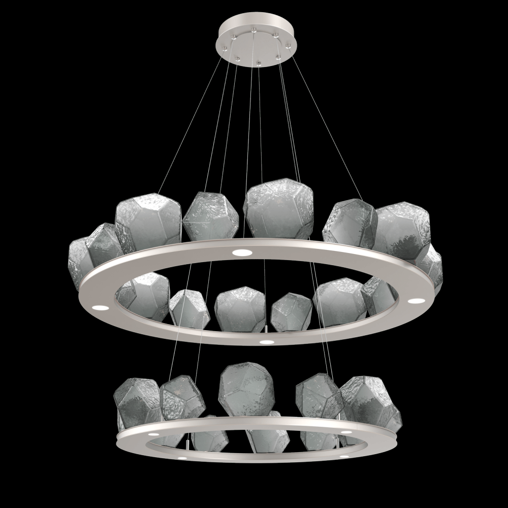 Gem Two-Tier Ring