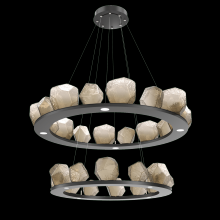 Hammerton CHB0039-2B-MB-B-CA1-L1 - Gem Two-Tier Ring