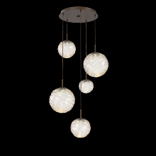 Hammerton CHB0092-05-FB-A-C01-L1 - Gaia Round 5pc Multi-Pendant