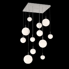 Hammerton CHB0092-12-BS-WL-C01-L3 - Gaia Square 12pc Multi-Pendant