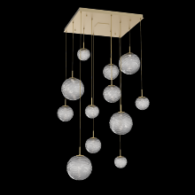 Hammerton CHB0092-12-GB-S-C01-L1 - Gaia Square 12pc Multi-Pendant