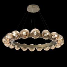 Hammerton CHB0095-48-GB-GB-CA1-L1 - Luna Radial Ring - 48-Inch
