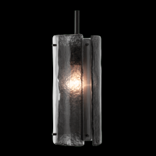 Hammerton LAB0044-12-GB-FG-C01-E2 - Textured Glass Pendant - 12-Inch