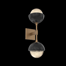 Hammerton IDB0093-02-NB-A-L1-BM - Cabochon Double Sconce