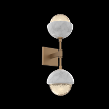 Hammerton IDB0093-02-NB-A-L3-WM - Cabochon Double Sconce