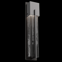 Hammerton ODB0055-23-AG-SG-L2 - Outdoor Square Cover Sconce - 23-Inch