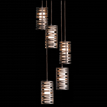 Hammerton CHB0013-03-BS-F-C01-L1 - Tempest Round 3pc Multi-Pendant