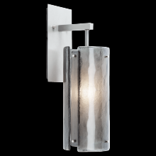 Hammerton IDB0044-18-MB-FG-E2 - Textured Glass Sconce - 18-Inch