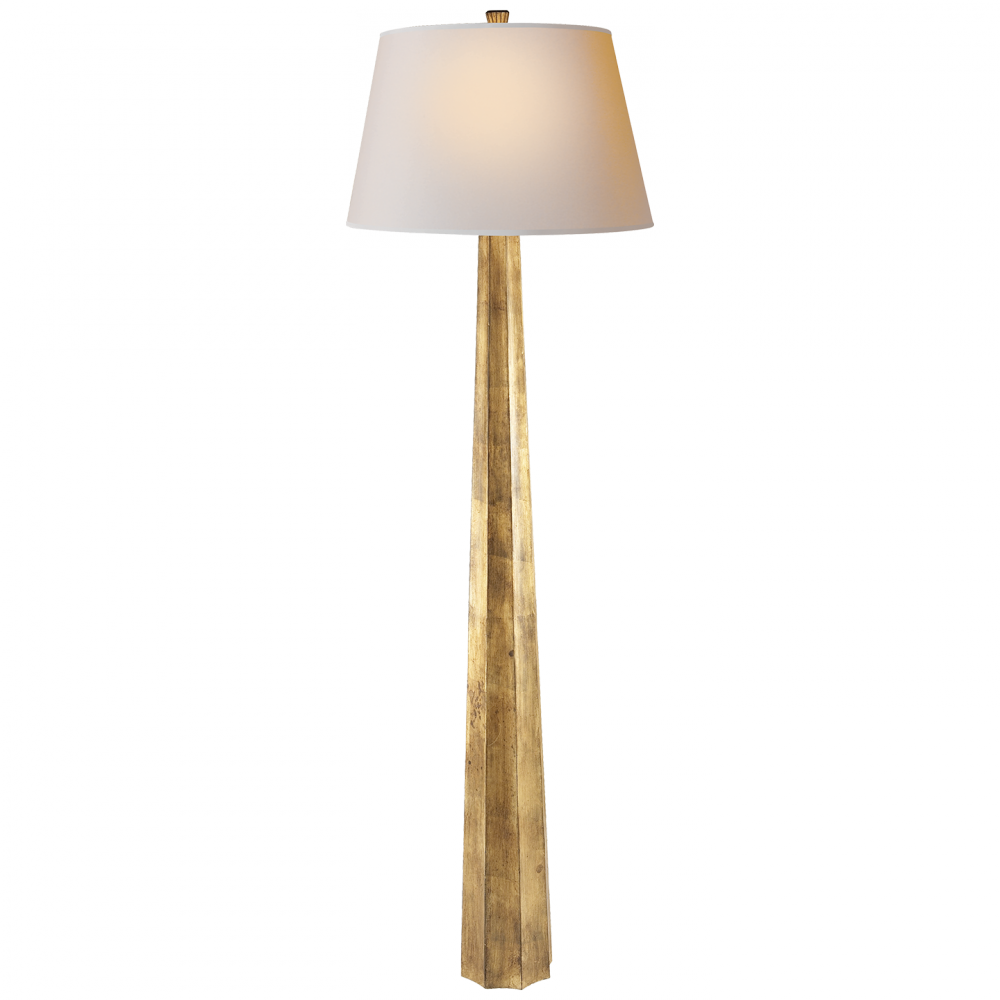 Fluted Spire Floor Lamp