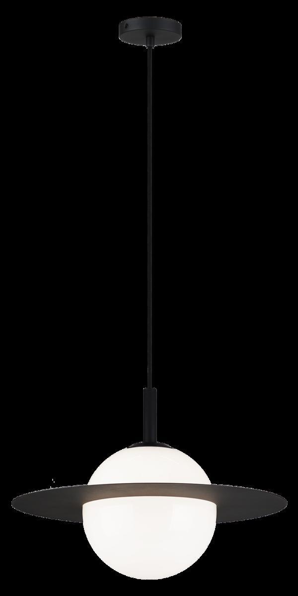 Saturn Black Pendant