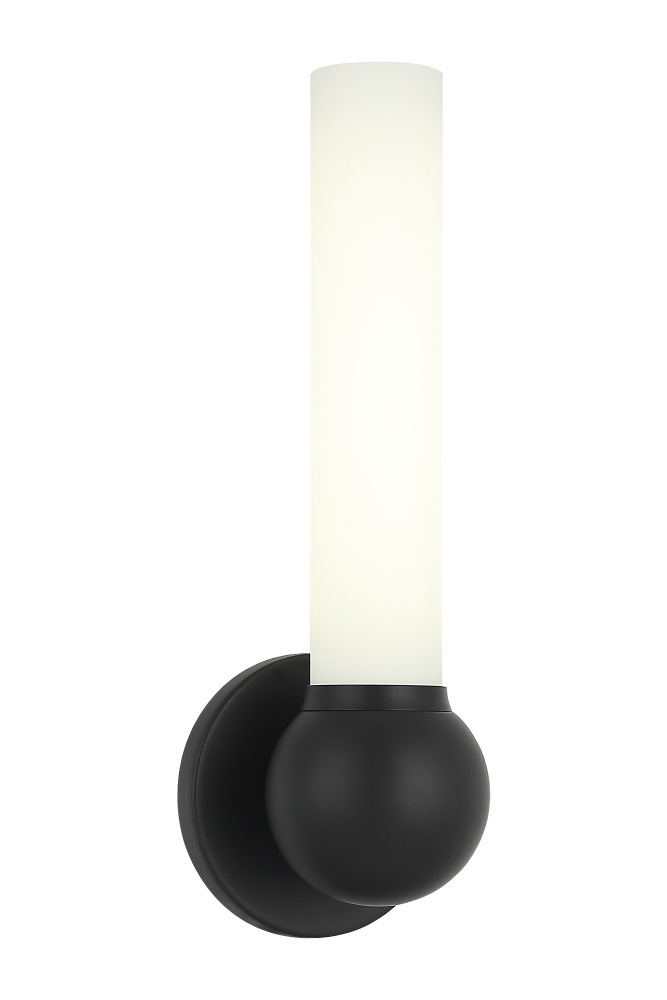 Pierce Matte Black Wall Sconce