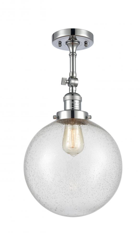 Beacon - 1 Light - 10 inch - Polished Chrome - Adjustable Semi-Flush Mount