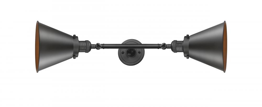 Appalachian - 2 Light - 8 inch - Oil Rubbed Bronze - Adjustable Bath Vanity Light