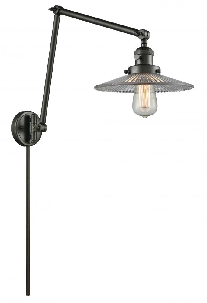 Halophane - 1 Light - 9 inch - Oil Rubbed Bronze -Adjustable Swing Arm