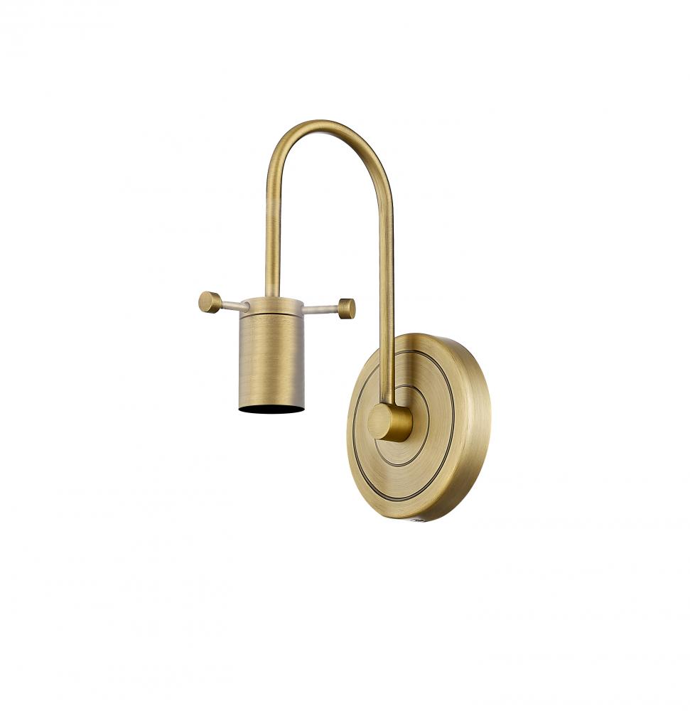 Nicole - 1 Light - Brushed Brass - Sconce
