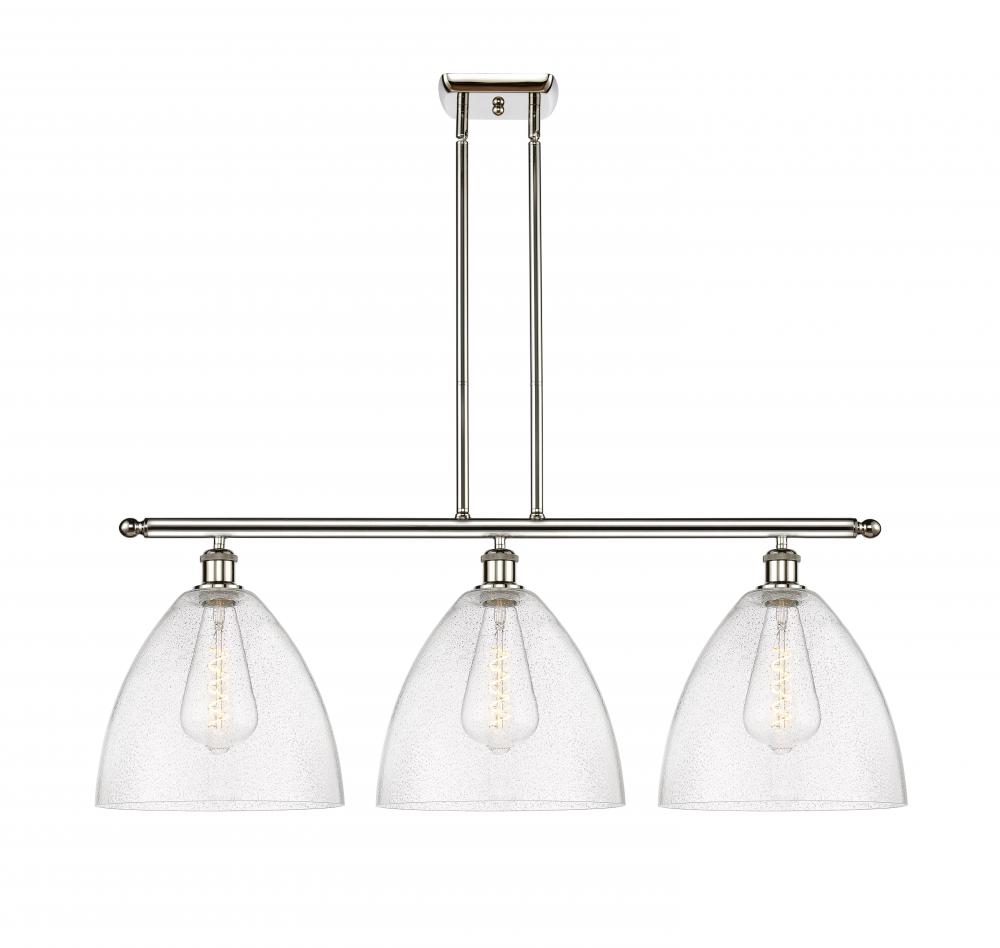 Bristol - 3 Light - 39 inch - Polished Nickel - Cord hung - Island Light