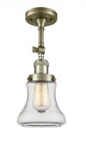 Innovations Lighting 201F-AB-G192 - Bellmont - 1 Light - 6 inch - Antique Brass - Adjustable Semi-Flush Mount