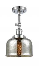 Innovations Lighting 201F-PC-G78 - Bell - 1 Light - 8 inch - Polished Chrome - Adjustable Semi-Flush Mount