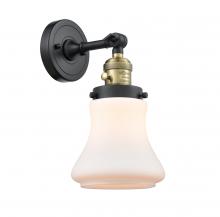 Innovations Lighting 203SW-BAB-G191-LED - Bellmont - 1 Light - 7 inch - Black Antique Brass - Adjustable Sconce