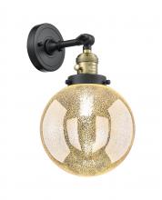 Innovations Lighting 203SW-BAB-G208-8 - Beacon - 1 Light - 8 inch - Black Antique Brass - Adjustable Sconce