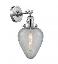 Innovations Lighting 203SW-PC-G165-LED - Geneseo - 1 Light - 7 inch - Polished Chrome - Adjustable Sconce