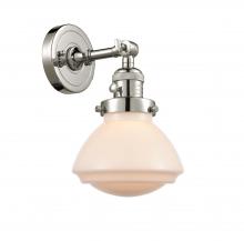 Innovations Lighting 203SW-PN-G321-LED - Olean - 1 Light - 7 inch - Polished Nickel - Adjustable Sconce