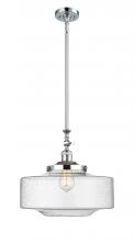 Innovations Lighting 206-PC-G694-16 - Bridgeton - 1 Light - 16 inch - Polished Chrome - Stem Hung - Adjustable Mini Pendant