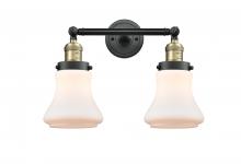 Innovations Lighting 208-BAB-G191 - Bellmont - 2 Light - 17 inch - Black Antique Brass - Adjustable Bath Vanity Light