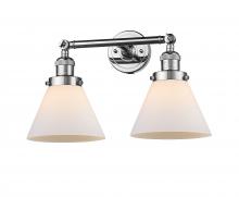 Innovations Lighting 208-PC-G41 - Cone - 2 Light - 18 inch - Polished Chrome - Adjustable Bath Vanity Light