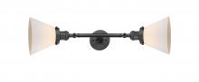 Innovations Lighting 208L-OB-G41 - Cone - 2 Light - 8 inch - Oil Rubbed Bronze - Adjustable Bath Vanity Light