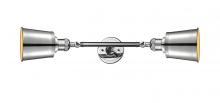 Innovations Lighting 208L-PC-M9-PC - Addison - 2 Light - 5 inch - Polished Chrome - Adjustable Bath Vanity Light