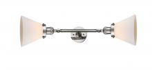 Innovations Lighting 208L-PN-G41 - Cone - 2 Light - 8 inch - Polished Nickel - Adjustable Bath Vanity Light