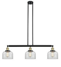 Innovations Lighting 213-BAB-G72 - Bell - 3 Light - 41 inch - Black Antique Brass - Stem Hung - Adjustable Island Light