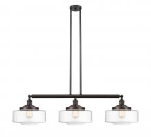 Innovations Lighting 213-OB-G692-12 - Bridgeton - 3 Light - 44 inch - Oil Rubbed Bronze - Stem Hung - Adjustable Island Light