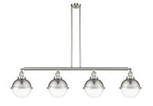 Innovations Lighting 214-SN-HFS-82-SN - Hampden - 4 Light - 54 inch - Brushed Satin Nickel - Stem Hung - Adjustable Island Light