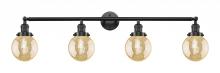 Innovations Lighting 215-OB-G208-6 - Beacon - 4 Light - 42 inch - Oil Rubbed Bronze - Adjustable Bath Vanity Light