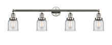 Innovations Lighting 215-PN-G52 - Bell - 4 Light - 42 inch - Polished Nickel - Adjustable Bath Vanity Light
