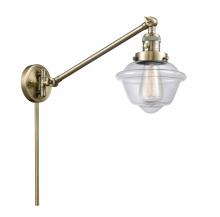 Innovations Lighting 237-AB-G532 - Oxford - 1 Light - 8 inch - Antique Brass -Adjustable Swing Arm