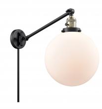 Innovations Lighting 237-BAB-G201-10 - Beacon - 1 Light - 10 inch - Black Antique Brass -Adjustable Swing Arm