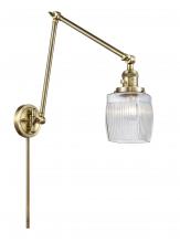 Innovations Lighting 238-AB-G302 - Colton - 1 Light - 8 inch - Antique Brass -Adjustable Swing Arm
