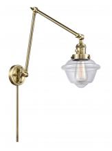 Innovations Lighting 238-AB-G532 - Oxford - 1 Light - 8 inch - Antique Brass -Adjustable Swing Arm