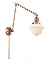 Innovations Lighting 238-AC-G531 - Oxford - 1 Light - 8 inch - Antique Copper -Adjustable Swing Arm