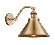 Innovations Lighting 515-1W-BB-M10-BB - Briarcliff - 1 Light - 10 inch - Brushed Brass - Adjustable Sconce