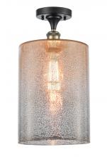 Innovations Lighting 516-1C-BAB-G116-L-LED - Cobbleskill - 1 Light - 9 inch - Black Antique Brass - Semi-Flush Mount