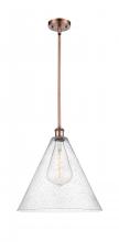Innovations Lighting 516-1S-AC-GBC-164 - Berkshire - 1 Light - 16 inch - Antique Copper - Pendant