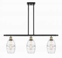 Innovations Lighting 516-3I-BAB-G557-6CL - Vaz - 3 Light - 36 inch - Black Antique Brass - Cord hung - Island Light