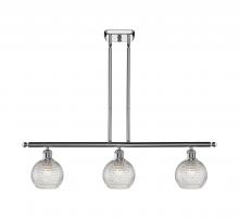 Innovations Lighting 516-3I-PC-G122C-6CL - Athens - 3 Light - 36 inch - Polished Chrome - Cord hung - Island Light