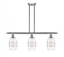 Innovations Lighting 516-3I-SN-G557-6CL - Vaz - 3 Light - 36 inch - Brushed Satin Nickel - Cord hung - Island Light