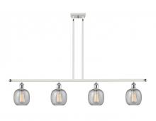 Innovations Lighting 516-4I-WPC-G104 - Belfast - 4 Light - 48 inch - White Polished Chrome - Cord hung - Island Light